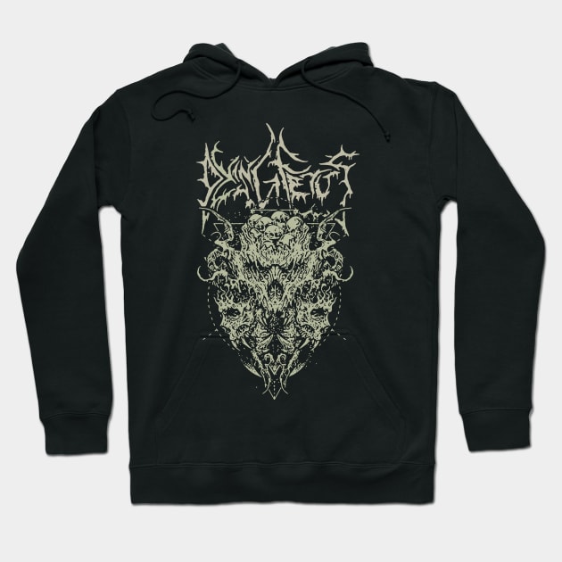 dying-fetus-high-resolution-transparen Hoodie by pan dew